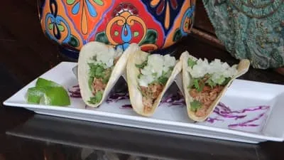 tacos menu Mexican restaurant